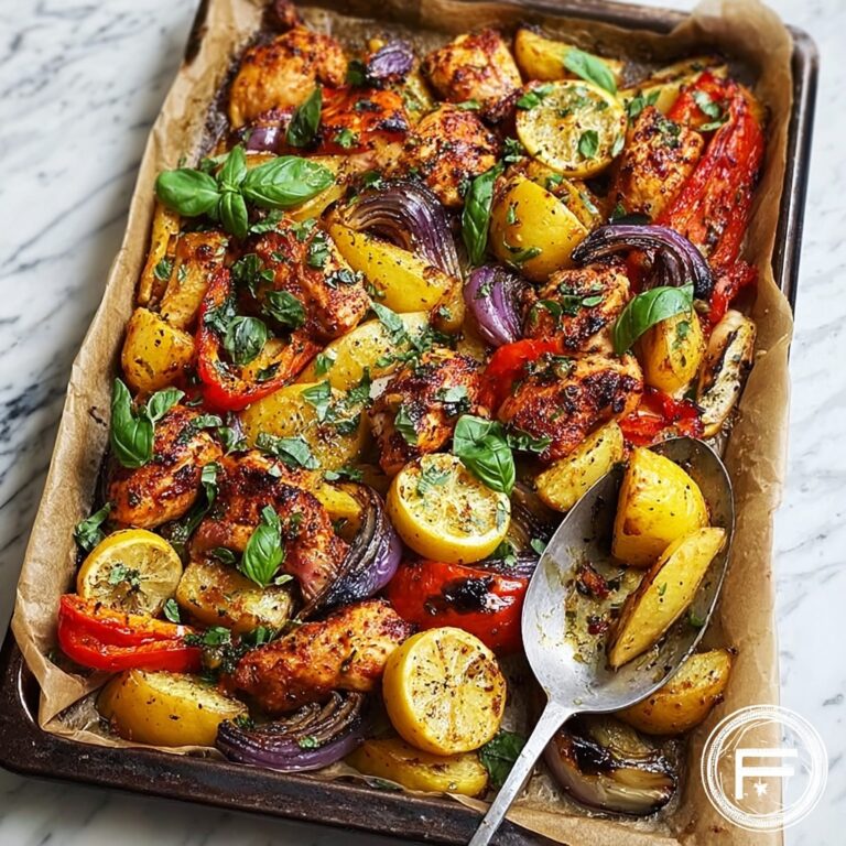 Sheet Pan Lemon Herb Chicken Recipe