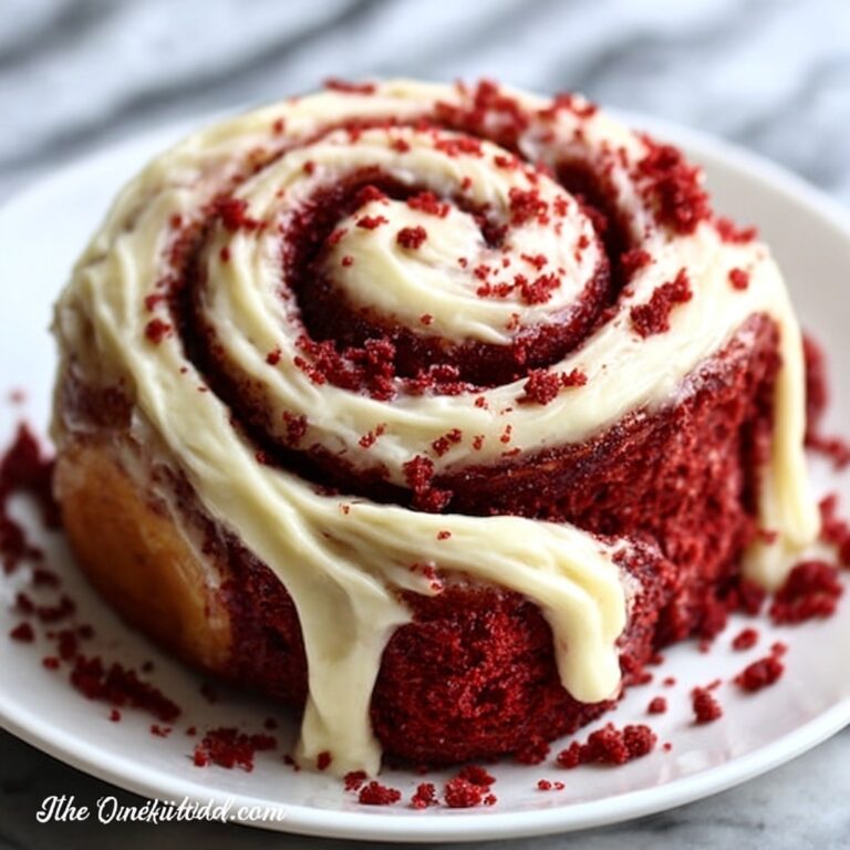 Red Velvet Cinnamon Rolls Recipe