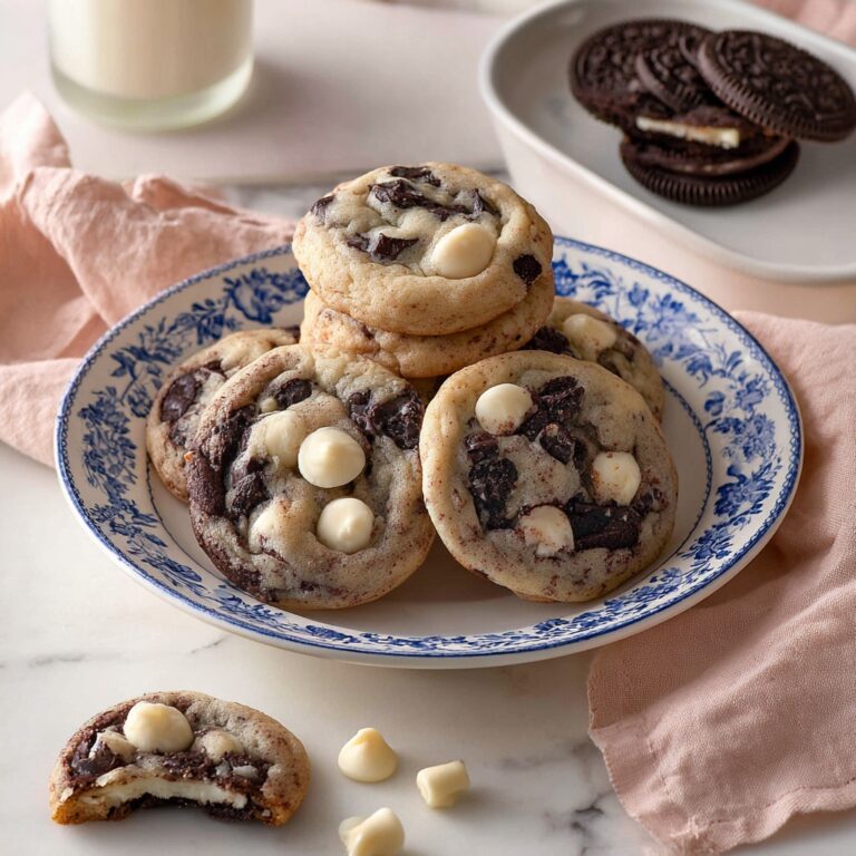 Cookies and Cream White Chocolate Chip Cookies Recipe