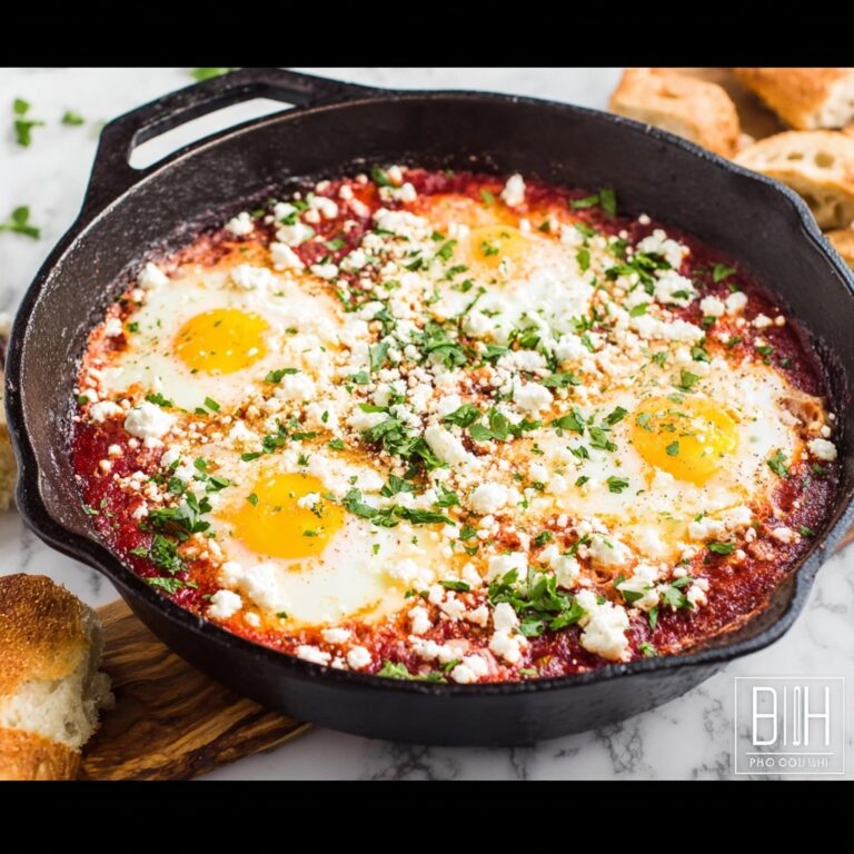 Shakshuka with Chickpeas and Feta Recipe