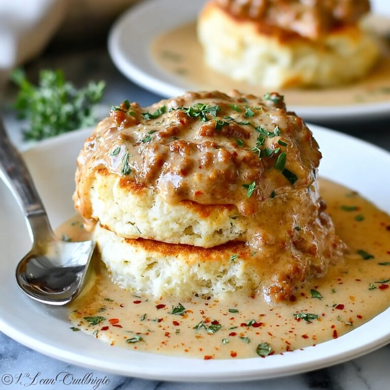 Biscuits and Chorizo Gravy: A Comforting Breakfast Twist Recipe