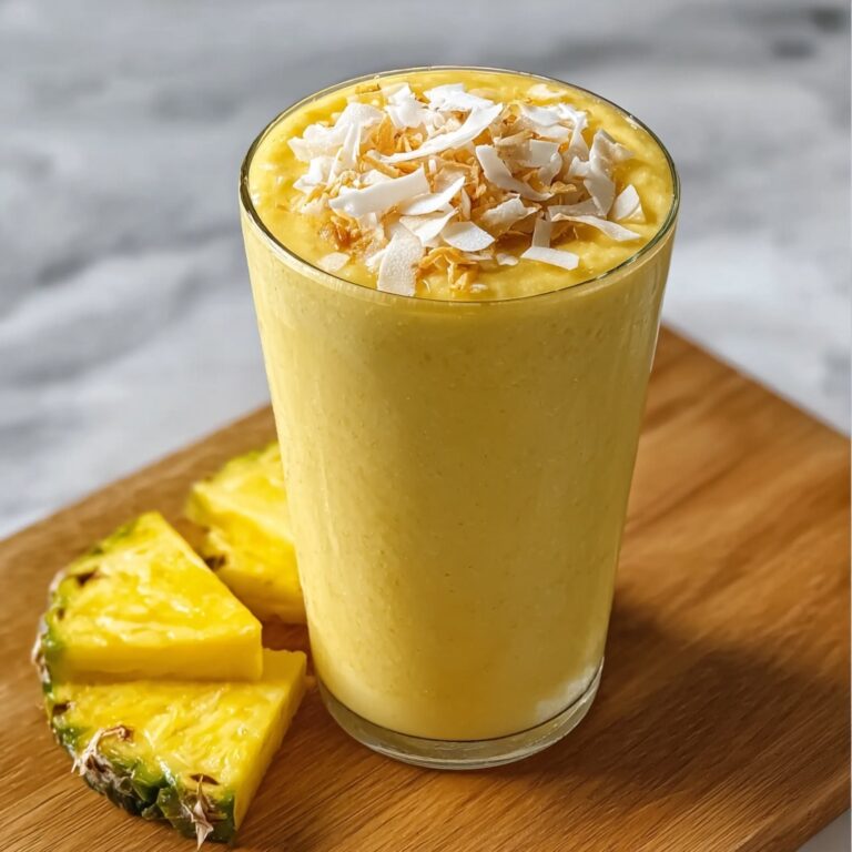 Healthy Piña Colada Smoothie Recipe