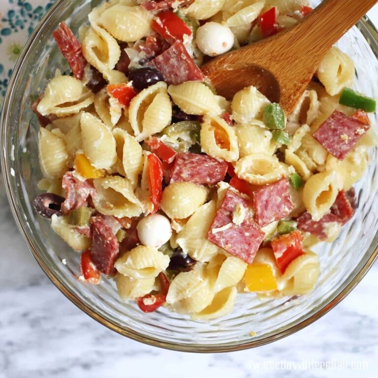 Easy Antipasto Pasta Salad Recipe
