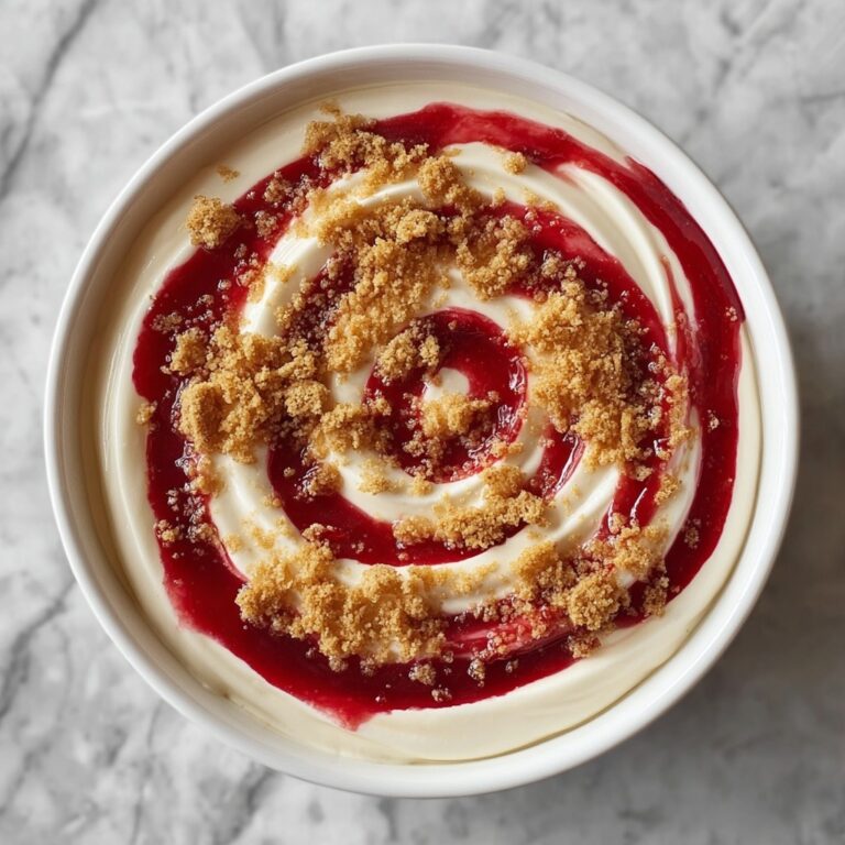 No-Bake Strawberry Cheesecake Dip with Graham Cracker Crust Recipe