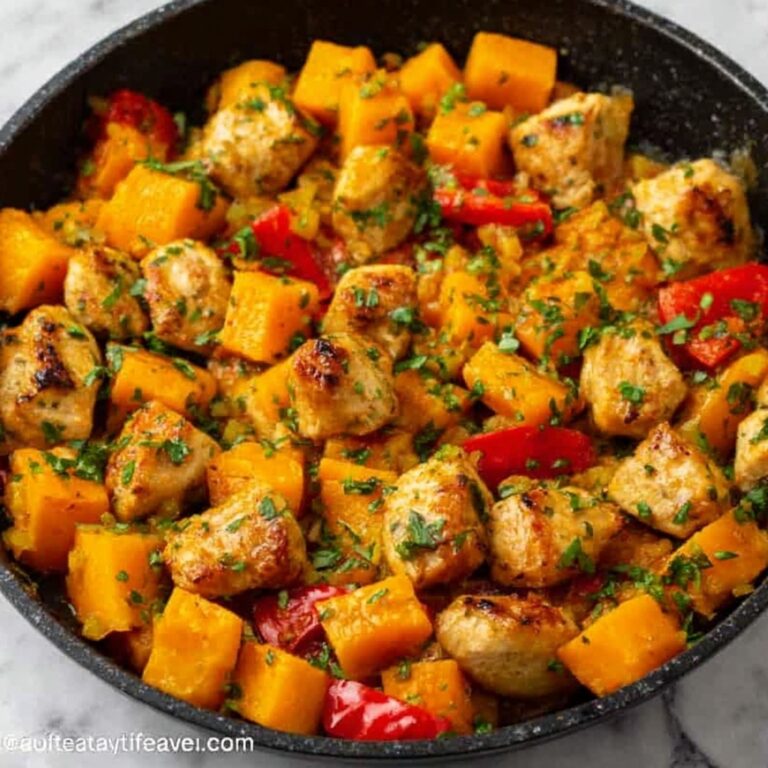 Butternut Squash with Chicken: Ultimate 40-Minute Cozy Dinner Recipe