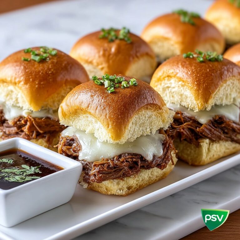 Classic French Dip Sliders with Au Jus Recipe