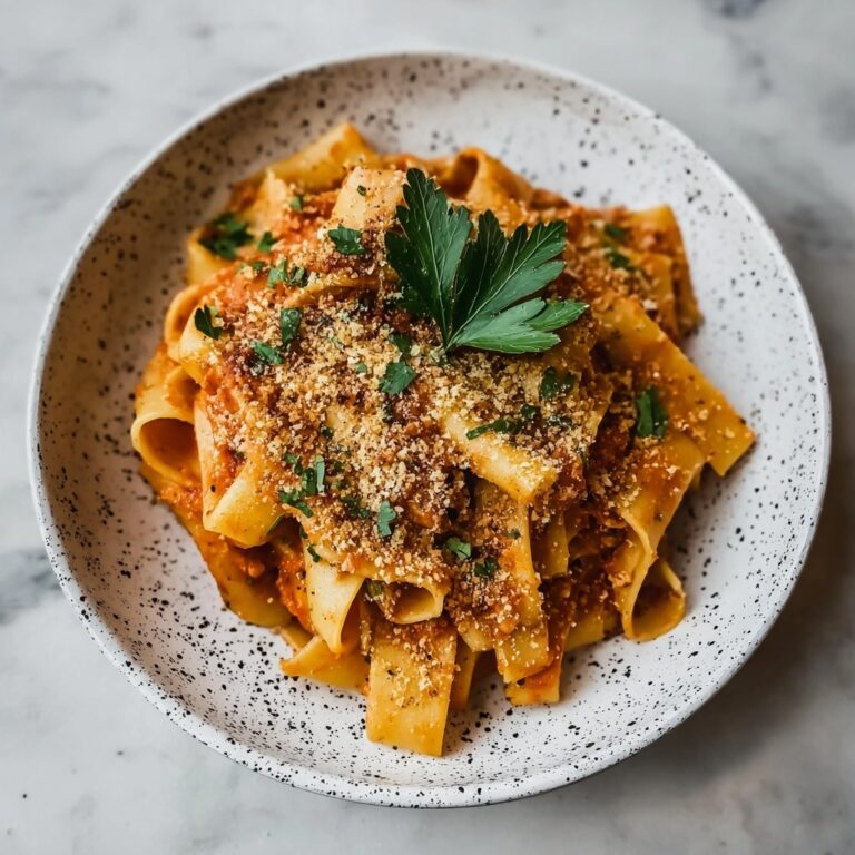 Gochujang Pasta with Furikake Breadcrumbs for Quick Flavor Fix Recipe