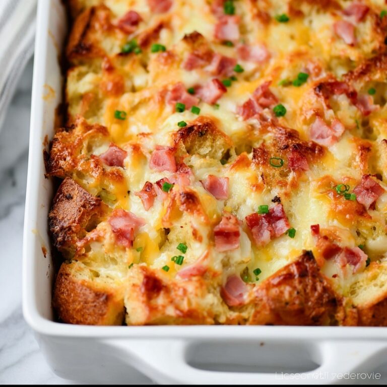 Bacon, Egg, and Cheese Croissant Bake Recipe