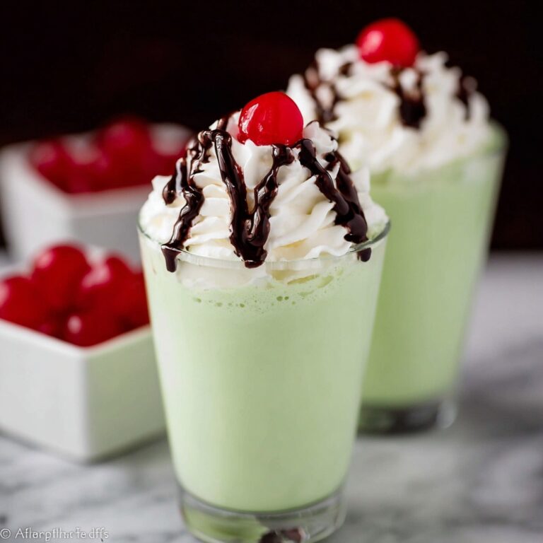 Creamy Mint Shamrock Shake Recipe