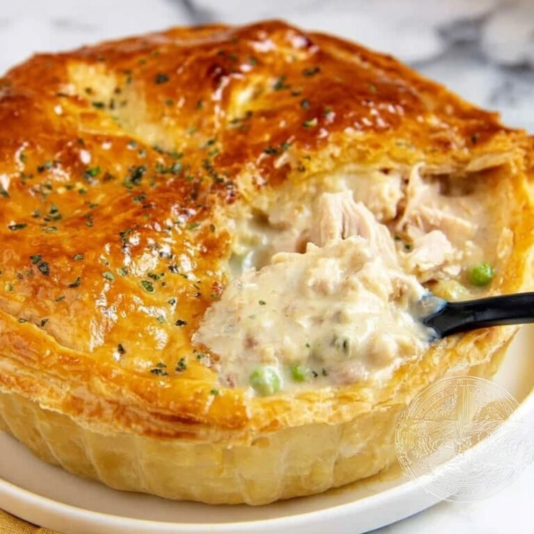 Creamy Chicken and Leek Pot Pie Recipe