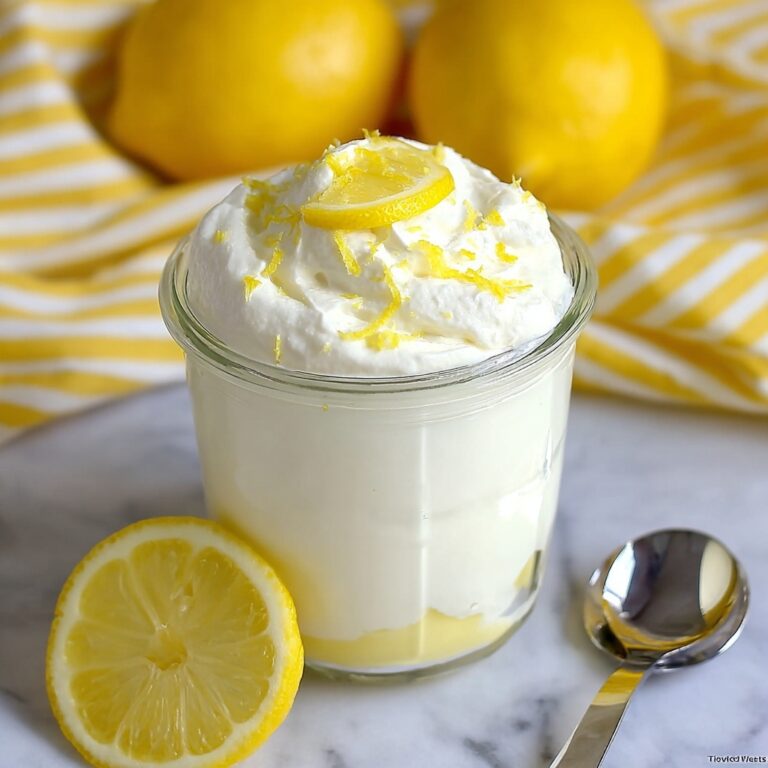 Creamy Lemon Mousse Recipe