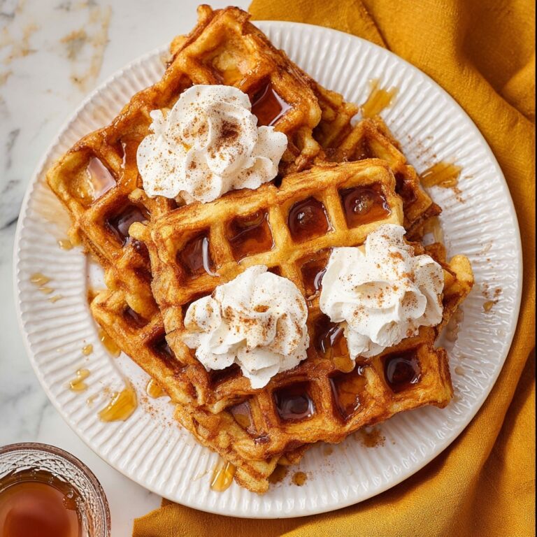 Simple Pumpkin Waffles Recipe