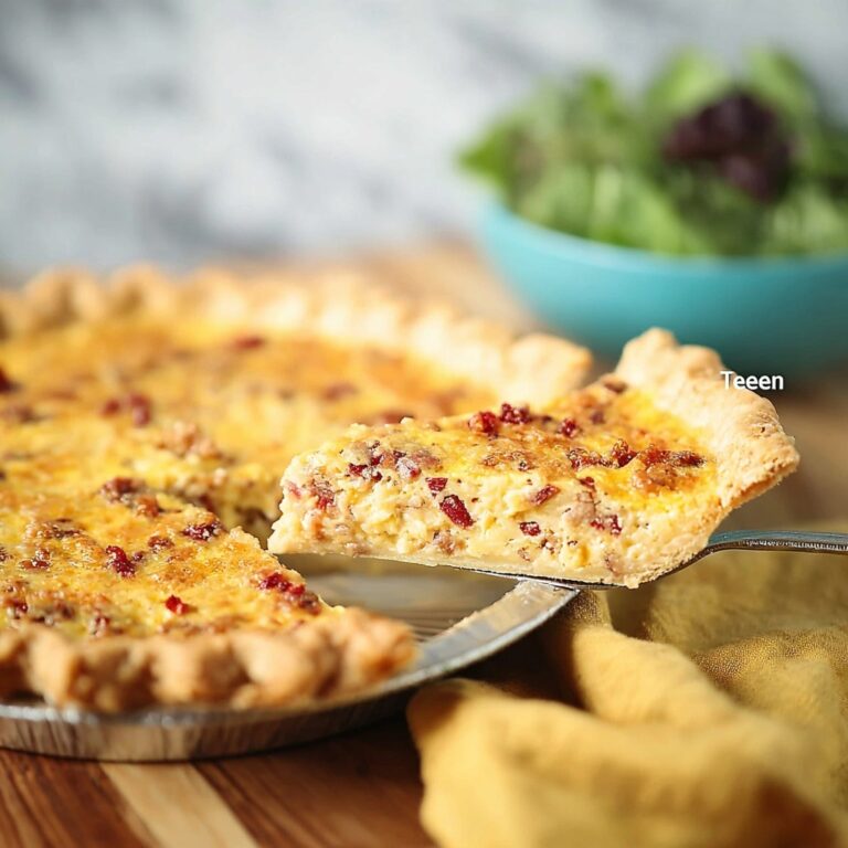 Bacon and Pimento Cheese Quiche Recipe