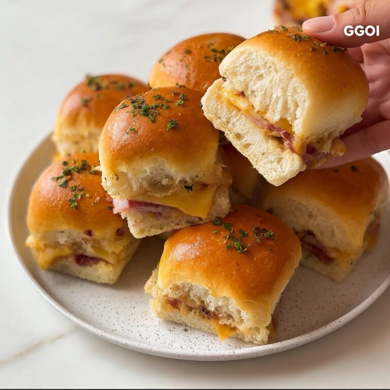 Turkey Cranberry Sliders Recipe