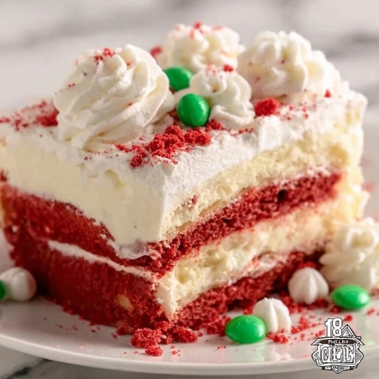 Christmas Poke Cake Recipe