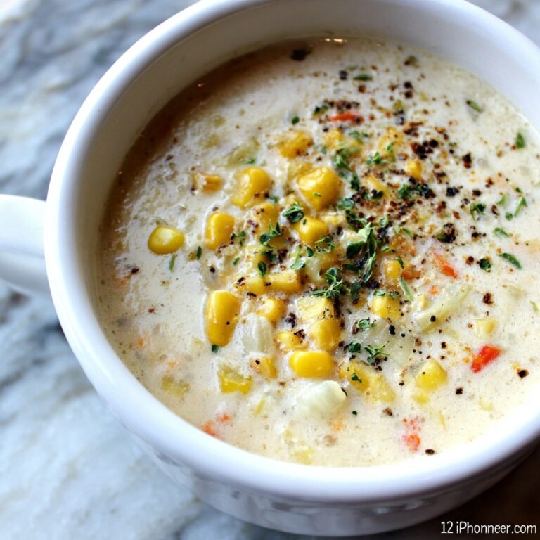 Fresh Corn and Zucchini Chowder Recipe