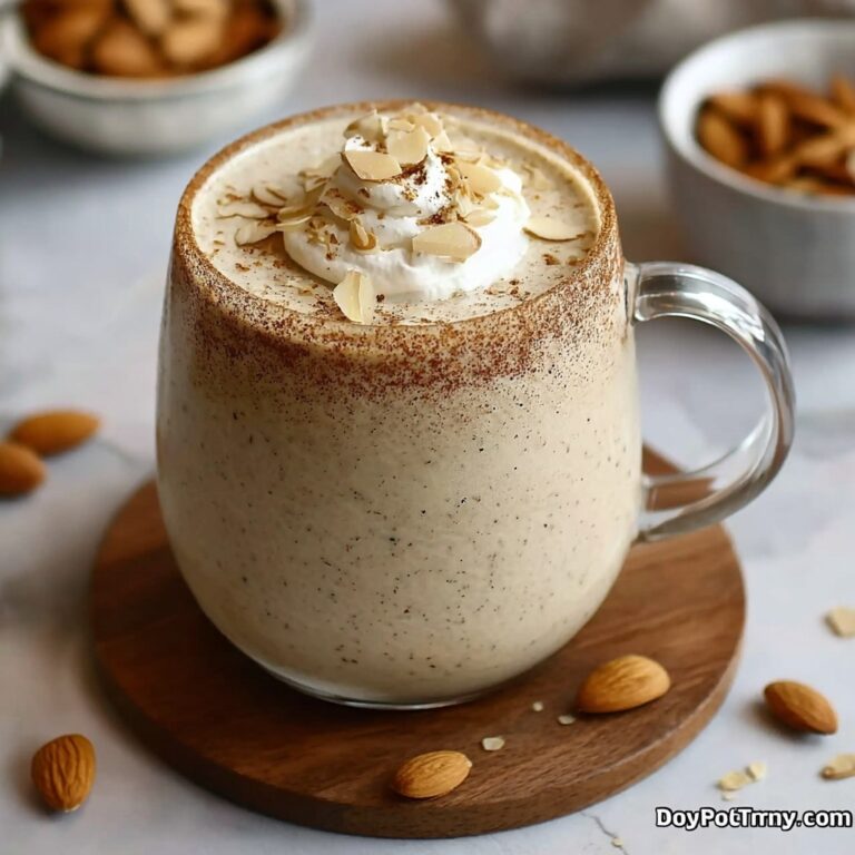 Hot Almond N Cream Drink Recipe