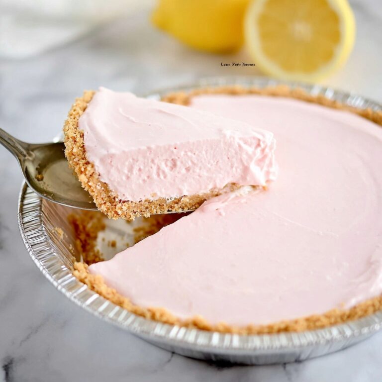 Frozen Pink Lemonade Pie Recipe