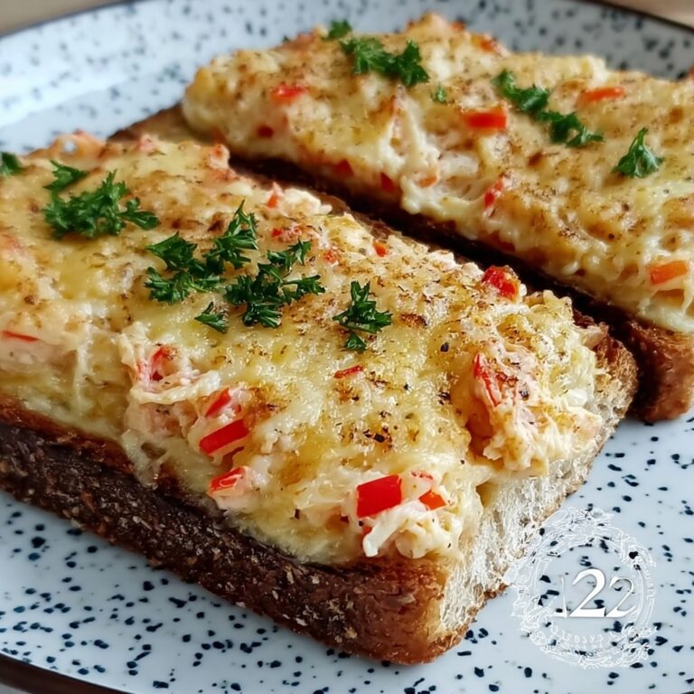 Easy & Quick Crab Melts Recipe