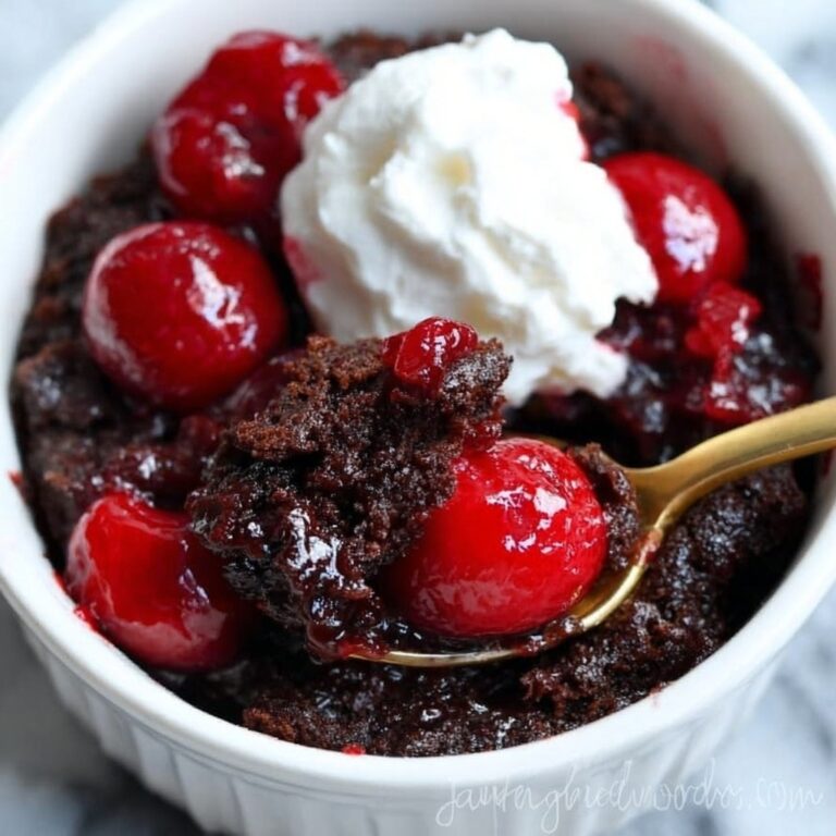 Chocolate Cherry Dump Cake Recipe