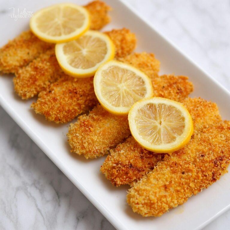 Crispy Baked Lemon Chicken Recipe
