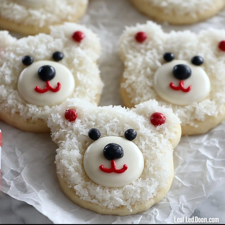 Polar Bear Cookies Recipe