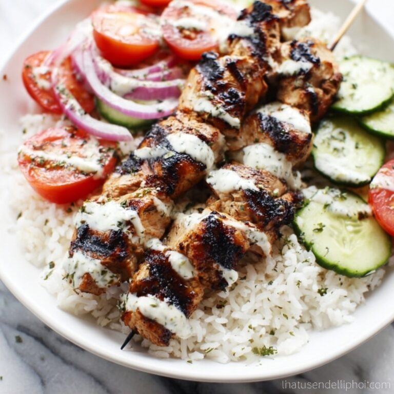 Grilled Chicken with Tangy Yogurt Dill Sauce Recipe