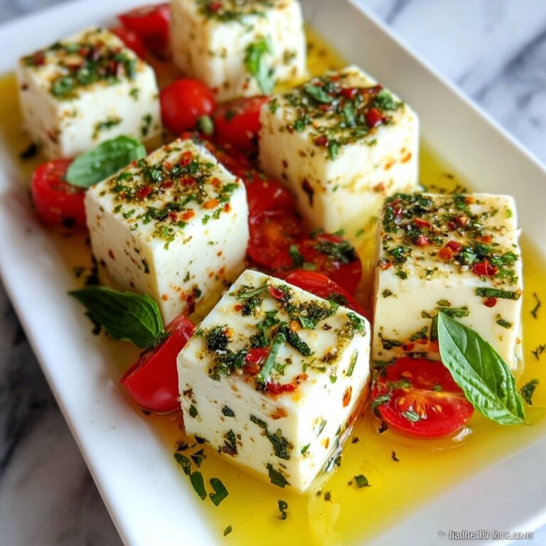 Marinated Cheese Delight Recipe