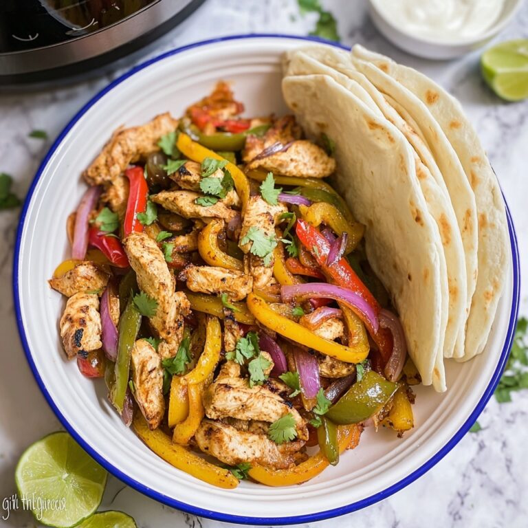 Air Fryer Chicken Fajitas Recipe