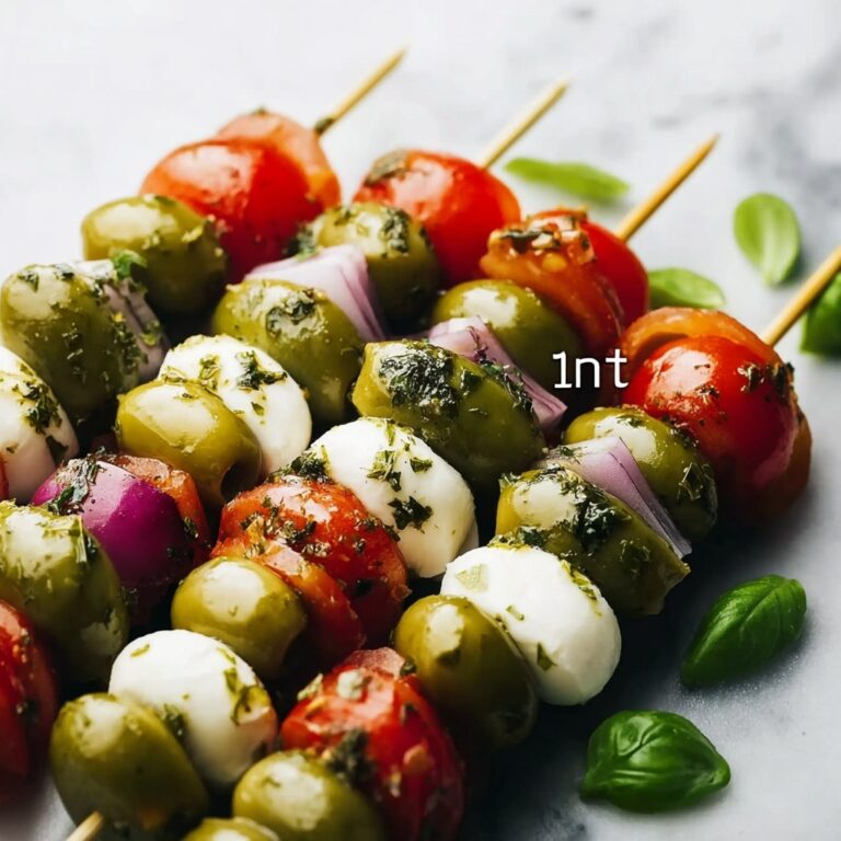 Delicious Antipasto Skewers to Elevate Your Snack Game Recipe