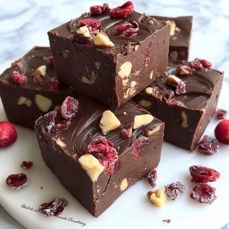 Cherry Garcia Fudge Recipe