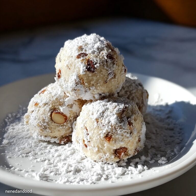 Snowball Christmas Cookies Recipe