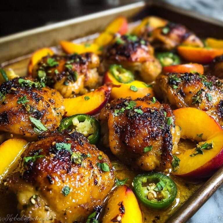 Jalapeno Peach Chicken Recipe