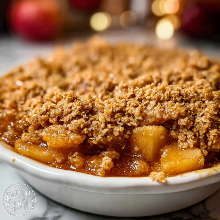 Coconut Oil Apple Crisp Recipe