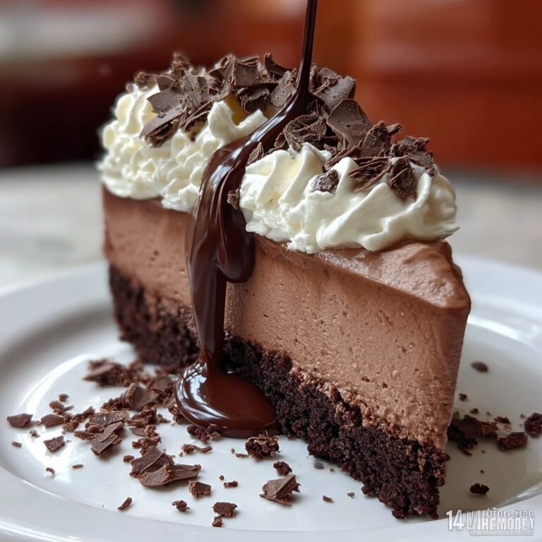 Chocolate Brownie Mousse Cake Recipe