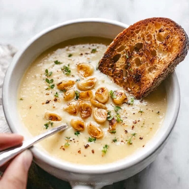 Country French Garlic Soup Recipe