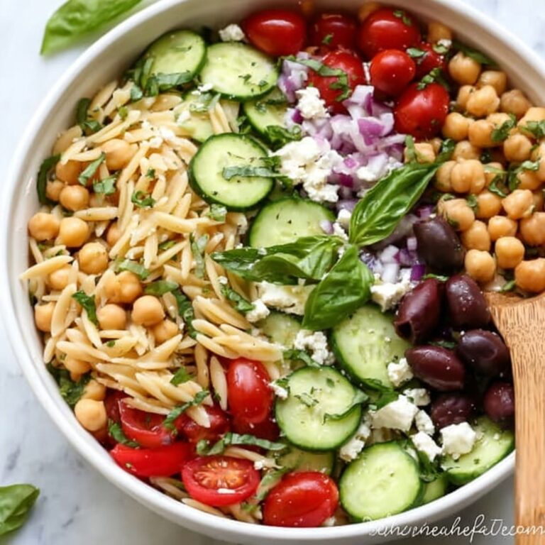 Greek Orzo Salad Recipe