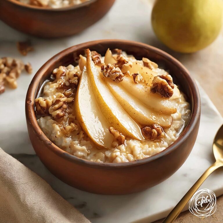 Caramelized Pear Oatmeal Bowls Recipe