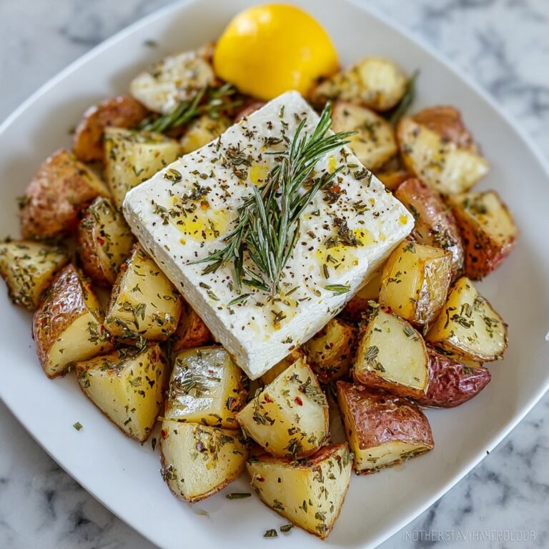 Baked Feta Potatoes Recipe