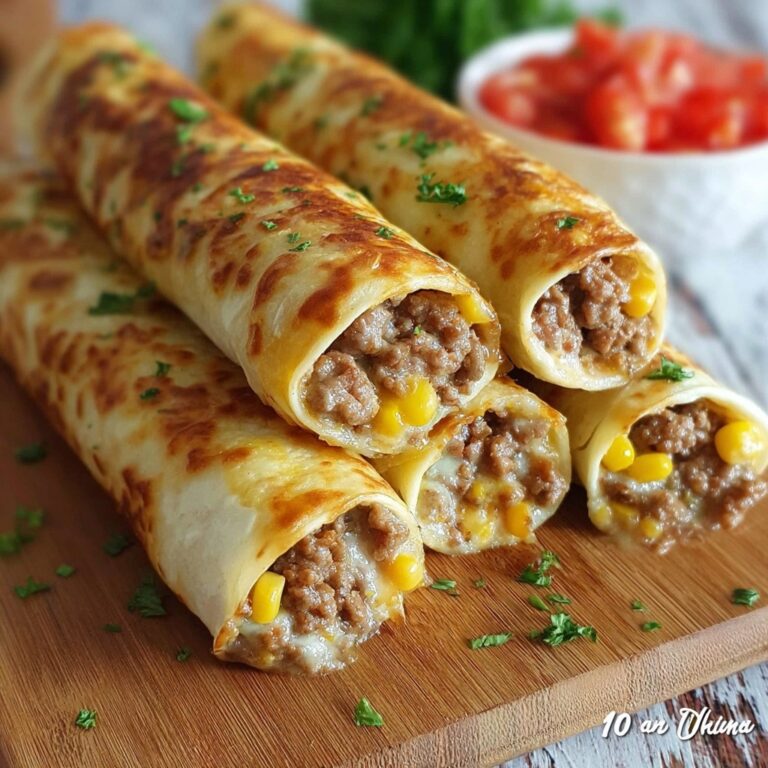 Crispy Beef Chimichangas: The Ultimate Mexican Delight Recipe