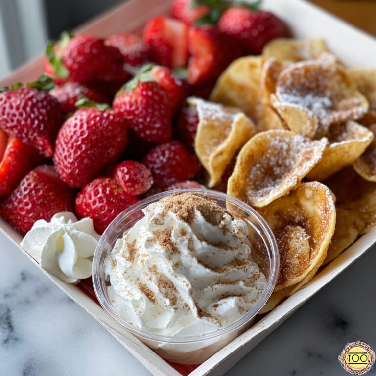 Strawberry Cheesecake Nachos Recipe