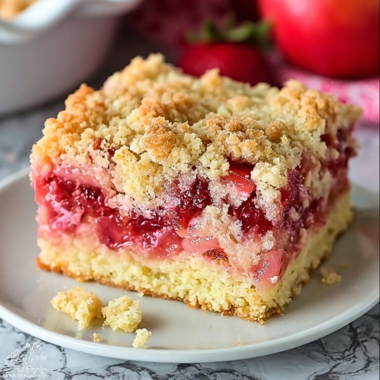 Rhubarb Buckle: A Rustic and Charming Spring Cake Recipe