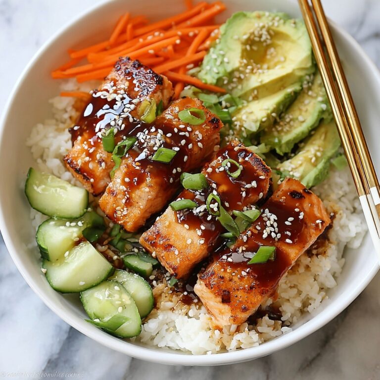 Crispy Salmon Bowls Recipe