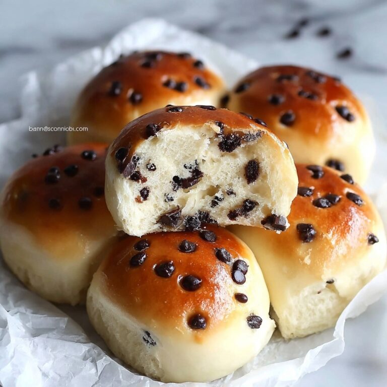 Fluffy Chocolate Chip Milk Buns Recipe