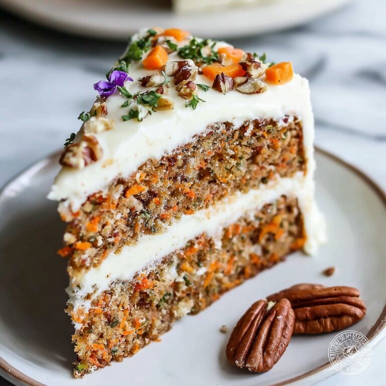 No Sugar, No Flour Carrot Cake Recipe