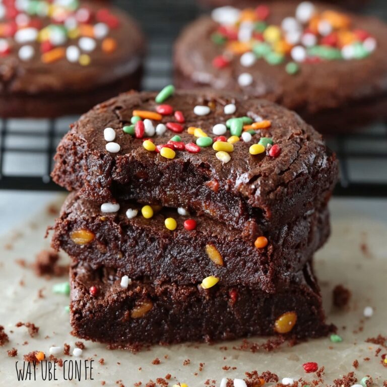Fudgy Cosmic Brownie Cookies Recipe