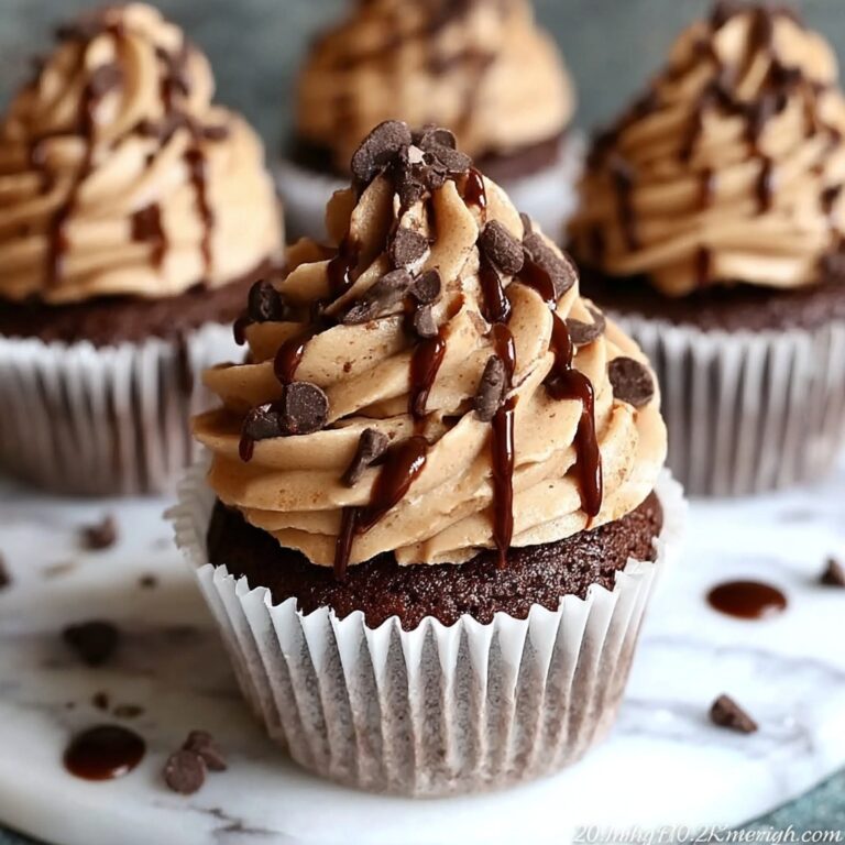 Chocolate Espresso Cupcakes with Salted Caramel Buttercream Recipe