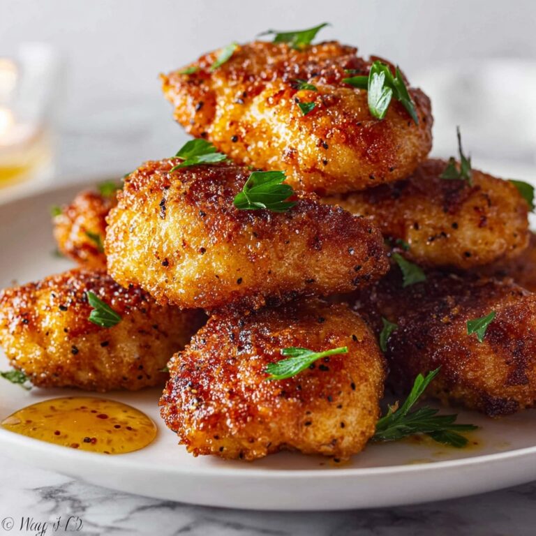 Crispy Garlic Parmesan Chicken Tenders Recipe