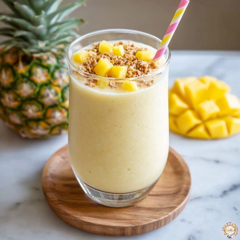 Mango Pineapple Smoothie Bowl Recipe
