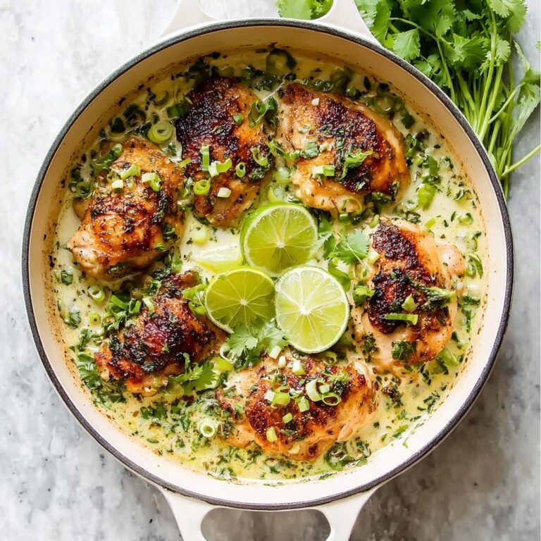 Creamy Coconut Lime Chicken Recipe